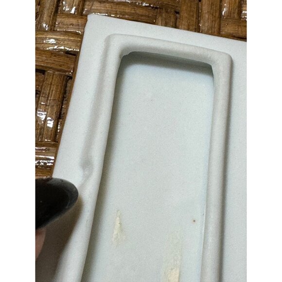 Vintage F Lamoge Porcelain Book Lided Trinket Box Gold Detailing & Romantic - Picture 7 of 10